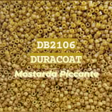 Miyuki Delica 11/0 DB2106 Mostarda Piccante Lucido DURACOAT