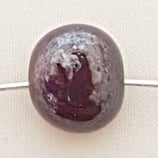 Tondo Piatto 10mm Rosso Scuro