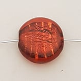 Tondo Piatto 21mm Ambra