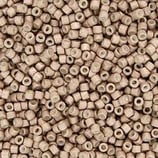 Delica 11/0 (DB1162) Champagne Matte Galvanize Dyed
