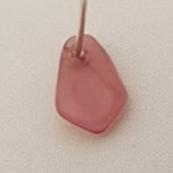 Goccia Piatta 10x7mm Rosa