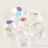 Swarovski Bead 5000 - 4 mm Sfera Crystal AB