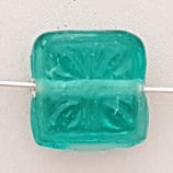 Quadrato  14mm Verde Acqua