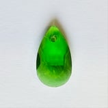 Pendante Goccia Cristallo Brilliance 16mm Verde