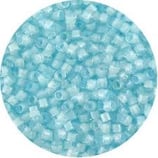 Delica 11/0   (DB78) Azzurro Acqua Mist Lined AB Inside Color