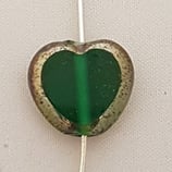 Cuore 12mm Verde
