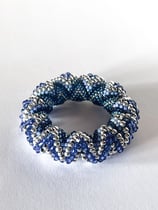 Kit Miyuki Bracciale Double Cellini CAPRI BLUE / BLU / ARGENTO