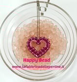 KIT Cuore 3D Swarovski Rosso