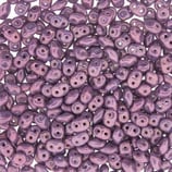 Superduo Colore Viola Vega on Chalk