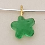 Ciondolo Stella 8mm Verde