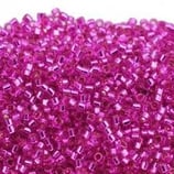 Delica 11/0   (DB1340) Fucsia Dyed Silver Lined