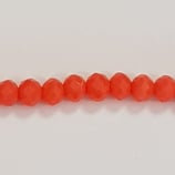 Cipollotti Sfaccettati 3x4mm Arancio 50 pezzi