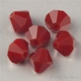 Swarovski Bead 5301/5328 - 3mm Bicono Dark Red Coral