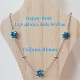 Kit Wire Collana Bloom versione Azzurro