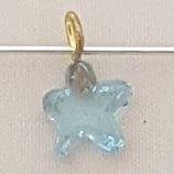 Ciondolo Stella 8mm Azzurro