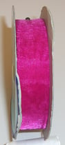 Nastro Organza 20mm color Fucsia