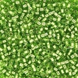 Delica 11/0   (DB1206) Verdino Lime Silverline