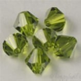 Swarovski Bead 5301/5328 - 3mm Bicono Olivine