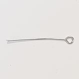 Chiodino con asola 30mm in acciaio