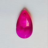 Pendante Goccia Cristallo Brilliance 16mm Fucsia