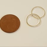 Anello Chiuso 15mm  Argento