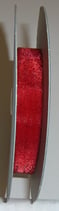 Nastro Organza 11mm color Rosso
