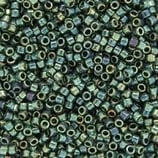 Delica 11/0   (DB125) Smeraldo Gold Luster