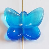 Farfalla Grande 24x28mm  Azzurro  in Plexiglass