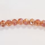 Cipollotti Sfaccettati 3x4mm Ambra 50 pezzi