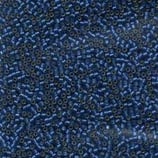 Delica 11/0   (DB693) Blu Semi Matt Silverlined Dyed