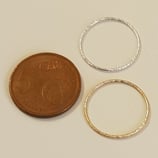 Anello Chiuso Filigrana 19mm Argento