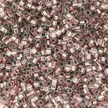 Delica 11/0   (DB0037) Crystal Copper Inside Color Lined
