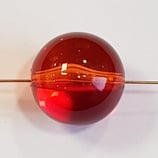 Sfera Grande 24mm Rosso in Plexiglass