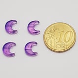 Luna 8mm Viola Plastica