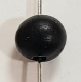 Sfera Legno Nero 8mm