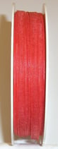 Nastro Organza 0,5cm color Rosso