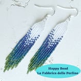 Kit Miyuki Orecchini Willow FADE versione DURACOAT METALLIC bianco/ blu/ azzurro/ lime