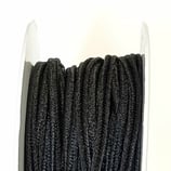 Cordoncino Soutache Metalizzato Nero