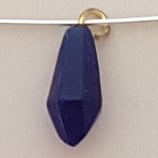 Ciondolo Goccia 13mm Viola