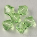 Swarovski Bead 5301/5328 - 4mm Bicono Peridot