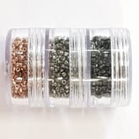 Kit Miyuki Nuove Delica 11/0 Duracoat Metallic versione neutri