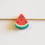 Perline Anguria Fetta Rossa10mm 5pz