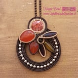 Ciondolo Odette Colore Marrone