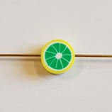 Perline Lime 9mm 5pz