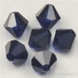 Swarovski Bead 5301/5328 - 4mm Bicono Dark Indigo