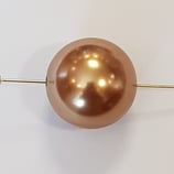 Sfera Perla 24mm Bronzo in plastica