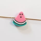 Perline Anguria Fetta Rosa 10mm 5pz