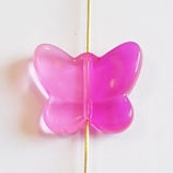Farfalla Media 16x19mm Rosa  in Plexiglass