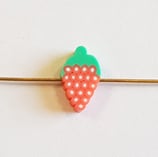 Perline Lampone 8mm 5pz