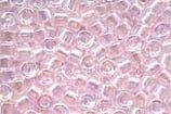 Delica 11/0   (DB82) Rosa Chiaro Trasparente Rainbow